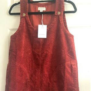 Corduroy Jumper Dress
